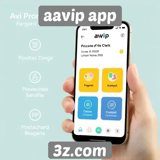 Recursos e funcionalidades do aavip app